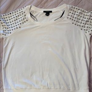 Studded Top White